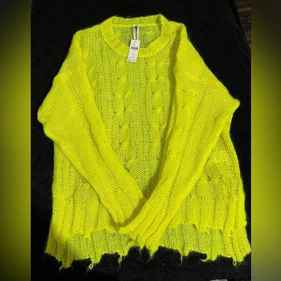 Anthropologie Sweaters - Anthropologie womens NWT THE POSEY STITCHY DISTRESSED WOOL-BLEND cozy causal